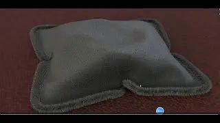 Blender 5.0 tutorial :how to make  pillow .Blender5.0教程:怎样做一个枕头