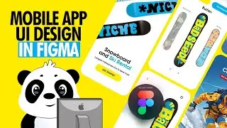 Level up your UI design skills in 14 minutes! -  Ski Rental App Design #figma