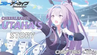 Blue Archive - Cheerleader Utaha Relationship Stories Ep 1 to 4