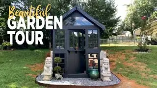 GARDEN TOUR: Beautiful East Tennessee Topiary Garden Design Ideas | Linda Vater