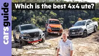 Off-Road 4x4 Ute Comparison Review: Ford Ranger Wildtrak v Isuzu D-Max v Nissan Navara - 4WD battle
