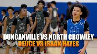 Isaak Hayes vs Deuce Hunt | Duncanville vs North Crowley | Gaso Duncanville