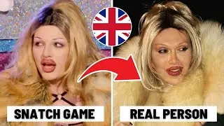 Объяснение отсылок к игре Snatch Game: Drag Race UK, 4 сезон.