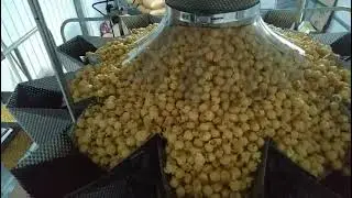High speed popcorn pouch weighing packing machine