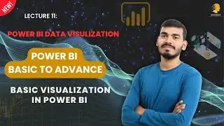 Basic Visualization in Power BI  |  Power BI | Basic To Advance | Hindi