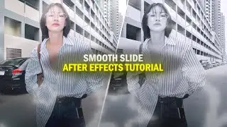 Smooth slide tutorial || after effects tutorial #slide #aftereffect