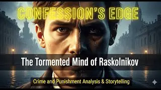 CONFESSION'S EDGE: The Tormented Mind Of Raskolnikov | Crime And Punishment Analysis & Storytelling