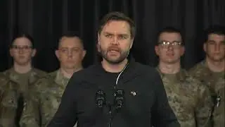 Vice President Vance and Second Lady visit space force outpost in Greenland