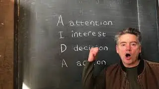 AIDA: Attention, Interest, Decision, Action