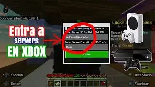 Como entrar a cualquier servidor de Minecraft en Xbox!