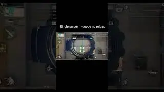 Single sniper in-scope no reload trick tutorial 😏 - Free Fire