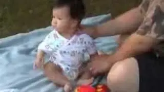 Baby Armi Sitting and Standing Supported