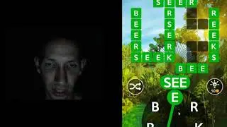 Wordscapes, Jungle Stage, Lush level 9