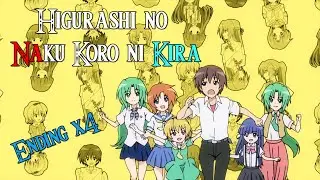 Higurashi no Naku Koro ni Kira [Miracle Change ED x4] - Frankenstein Montage
