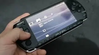 PSP 3000 BLACK - UMD tested
