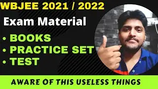 WBJEE 2021 Preparation Books, Practice Set and Test | Physics, Chemistry, and Mathematics