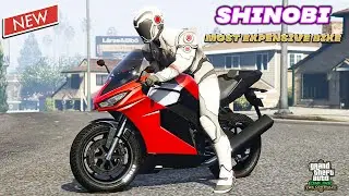 Shinobi NEW DLC BIKE | Review & Best Customization | GTA Online Most Expensive Bike | Kawasaki Ninja