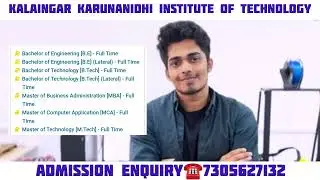 Kalaingar karunanidhi institute of technology|Nirf ranking 2025|placement|Facilities|in tamil
