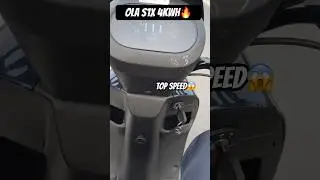OLA S1x🔥GEN 3|| 4kwh || TOP SPEED TEST🔥|| #ola #electricscooter #electric #topspeed