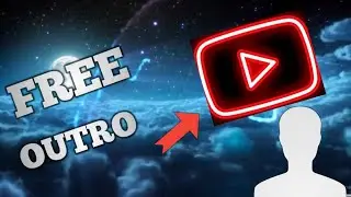 How to make A free  outro template for YouTube video || TECH CRAZY