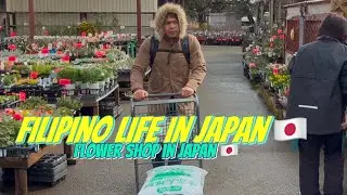 Life in my new apartment inJapan 🇯🇵/ shopping fertilizer / Flower shop in Japan 🇯🇵/gardening/cooking