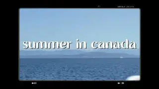 chill canadian summer vlog ☼ (canadian nature and canadian delicacies)