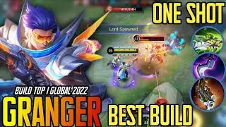 ONE SHOT BULLET!! GRANGER BEST BUILD 2022 | TOP GLOBAL GRANGER GAMEPLAY | MOBILE LEGENDS✓