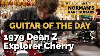 Guitar of the Day: 1979 Dean Z Explorer Cherry | Norman's Rare Guitars