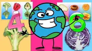 Fruits and Vegetables compilation EP 4-6 | Fun learning animation for kids