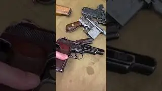 Сравнение габаритов ТТ и АПС &laquo;Стечкин&raquo; #gun #military #pistol