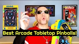 Best Arcade Mechanical Pinball Tabletop Machines! 80s Pac-Man and 90s Neon Electronic Pro Review!
