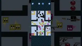 Tutorial how to place blocks and items in square race