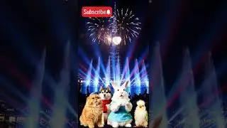 Dubai&rsquo;s Grand Fireworks Spectacle#funny#DubaiFireworks #DubaiShow #BurjKhalifa #LuxuryDubai #cute