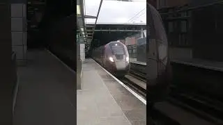 Class 810 (810 001) departing St Pancras on 15/10/24