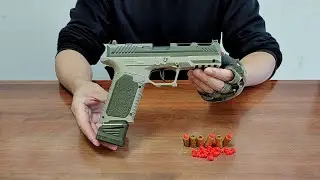 Glock 17 Toy Gun Unboxing 2024 - Auto Shell Ejection Blowback Pistol