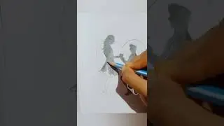 propose day|| romantic couple drawing|| #short