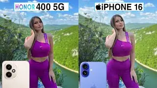 Сравнение камер Honor 400 5G и iPhone 16