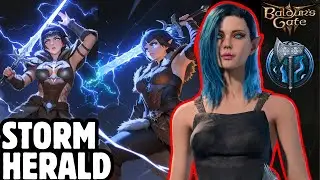 Level 20 STORM HERALD BARBARIAN Build - Baldur's Gate 3