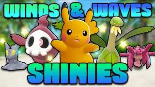 I Shiny Hunted Pokemon for Winds and Waves!