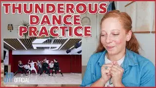 THUNDEROUS DANCE PRACTICE | Stray Kids First Time Reaction | Love A Good Dance Practice!