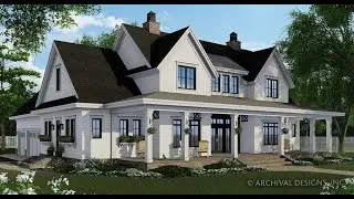 Silverbell Ranch House Plan - Archival Designs Plan D526-A