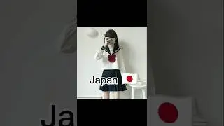 Korean and Japanese school uniform girl #school #uniform #queenlylagirl