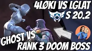 Ghost SOLOs 6 Star Rank 3 Doctor Doom Boss - SOLID WAR!!