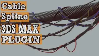 3Ds max Modeling Plugins_Cables Spline