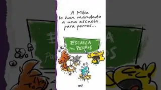 &iexcl;ESCUELA PARA PERROS! 🐶📚El diario de Mike 3 😍 &iexcl;NUEVO LIBRO de MIKECRACK #shorts
