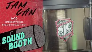 Jam Can Side Snare Sound Booth Feature! | SJC Custom Drums