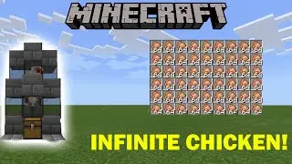 Minecraft Automatic Chicken Farm Tutorial 1.16+ (Xbox/PS4/MCPE/Switch)