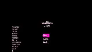 Yume Nikki Fangame playthrough - Muma Rope ver. 32.1