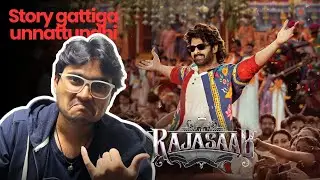 Rajasaab Trailer 2 Telugu Reaction | Telugu guy reaction | JVardhan