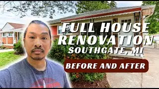 Full Renovations Before and After - Detroit Michigan - Real Estate Investing